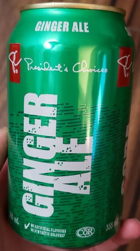 Ginger ale le choix du président