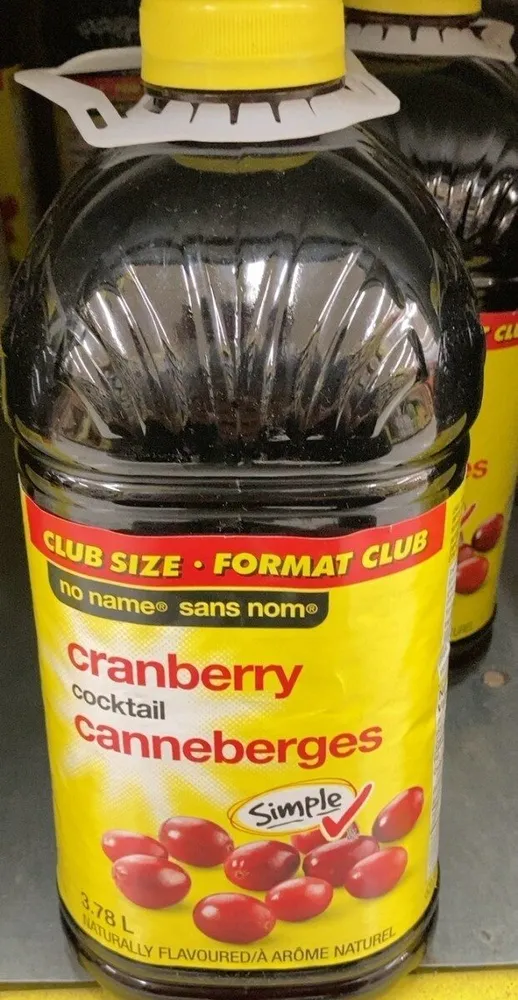 Cranberry juice