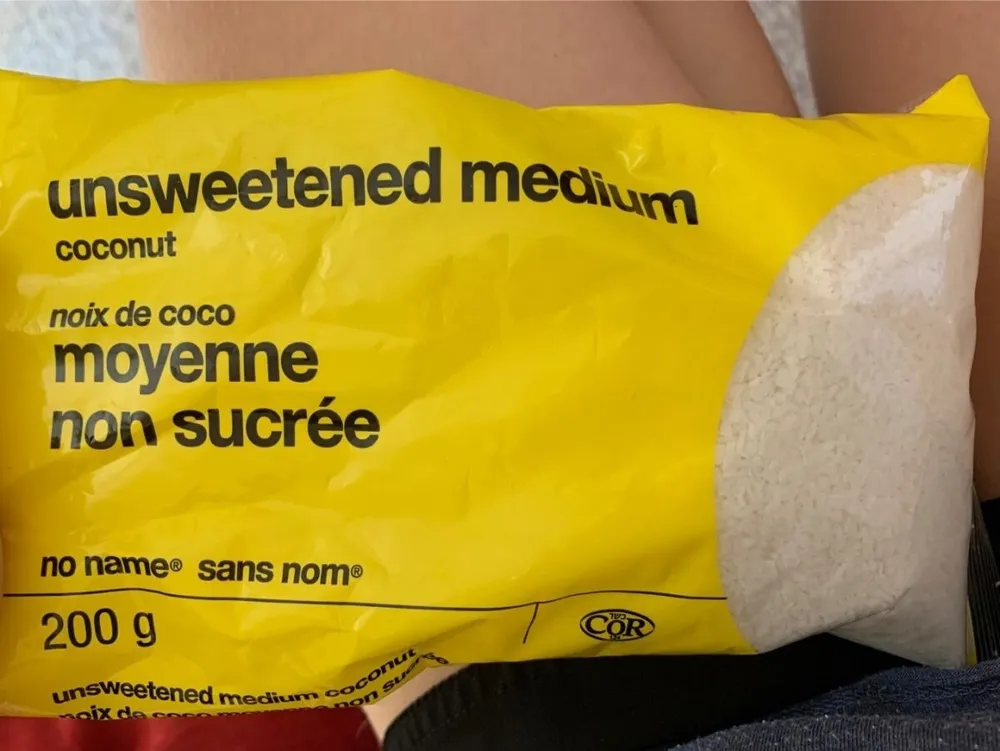 Noix de coco moyenne non sucré
