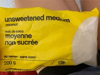 Noix de coco moyenne non sucré