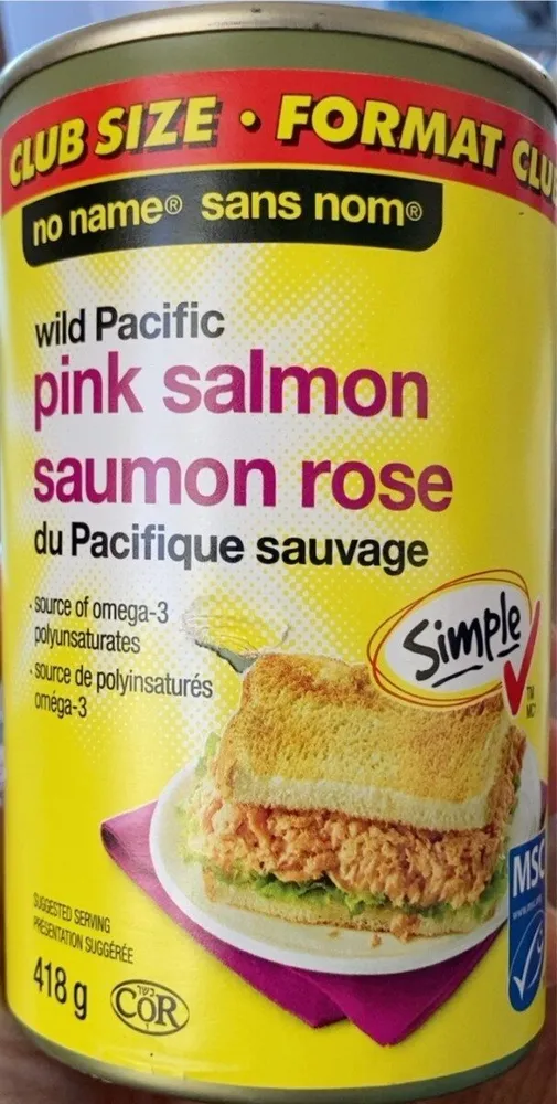 Saumon rose du Pacifique sauvage
