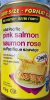 Saumon rose du Pacifique sauvage