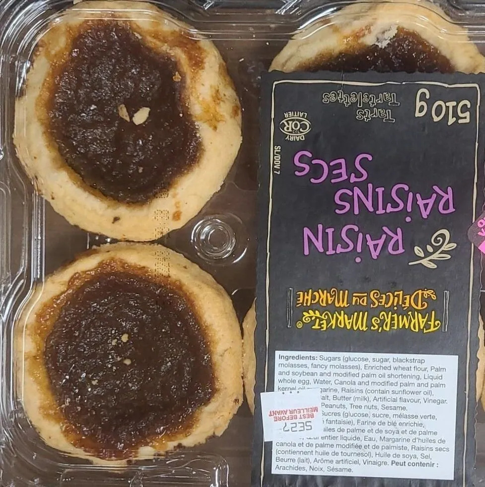 Raisin Butter Tarts