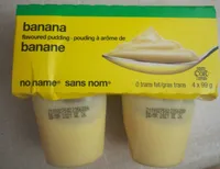 Pouding à arôme de banane