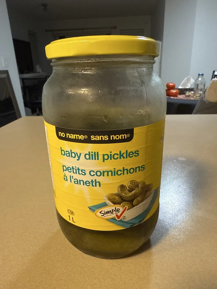 Petits cornichons à l'aneth