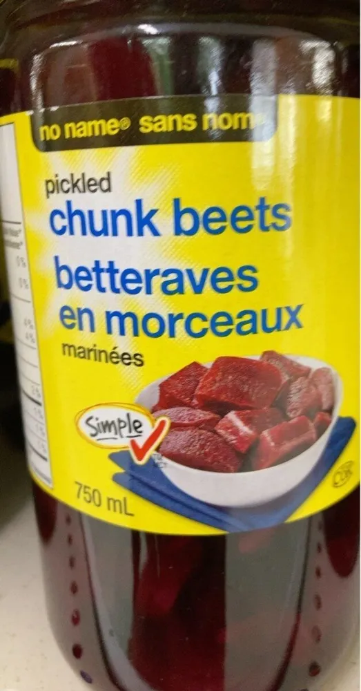 Pickled Chunk beets