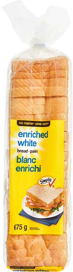 Pain blanc enrichi