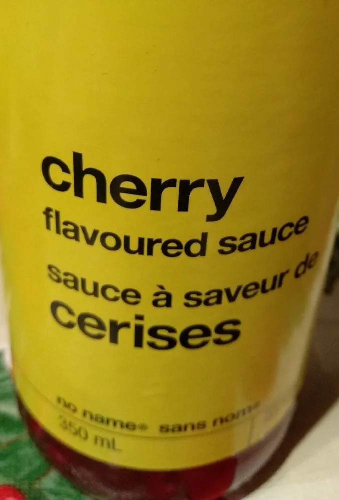 Cherry flavoured sauce