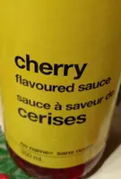 Cherry flavoured sauce