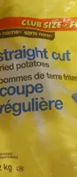 Straight cut fried potatoes