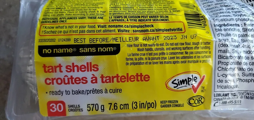 Tart Shells