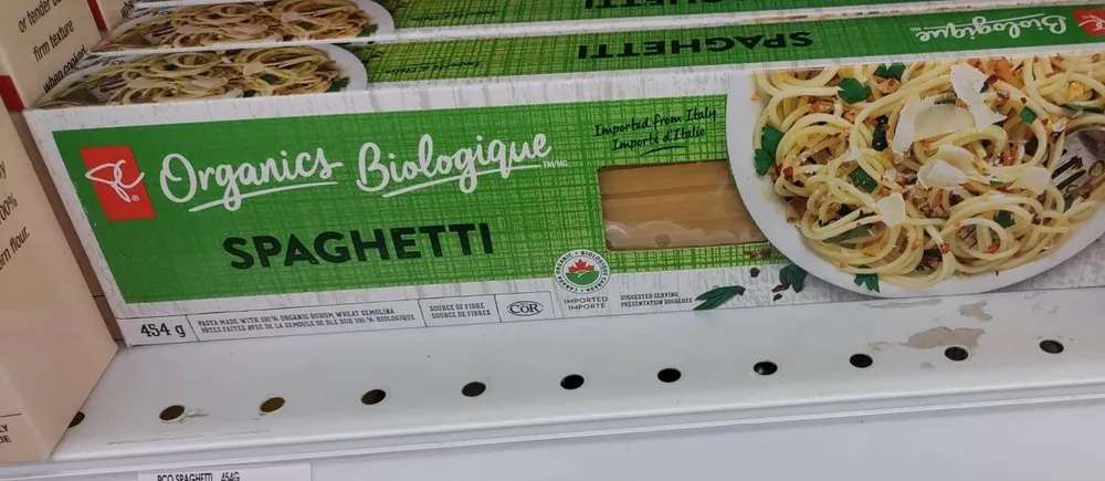 spaghetti organic