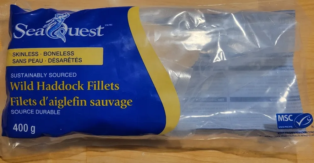 Filets d' aiglefin sauvage