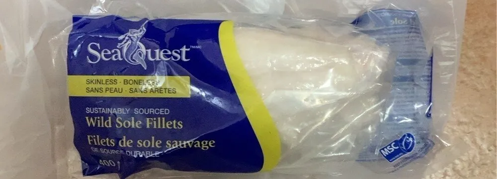 Filets de sole sauvage