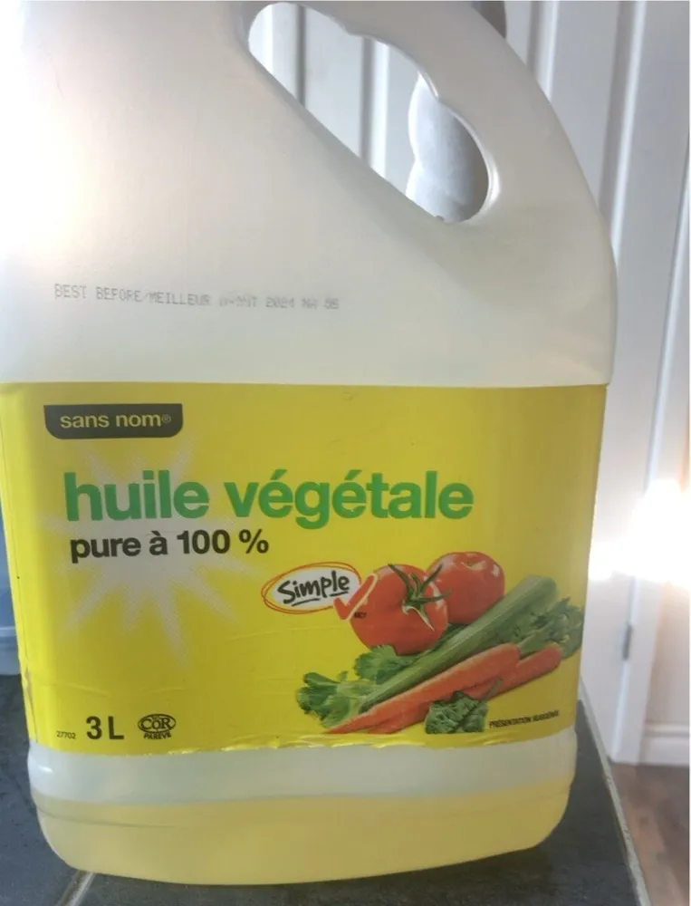 Huile végétale