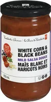 White Corn & Black Beans Mild Salsa