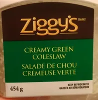Salade de chou cremeuse verte