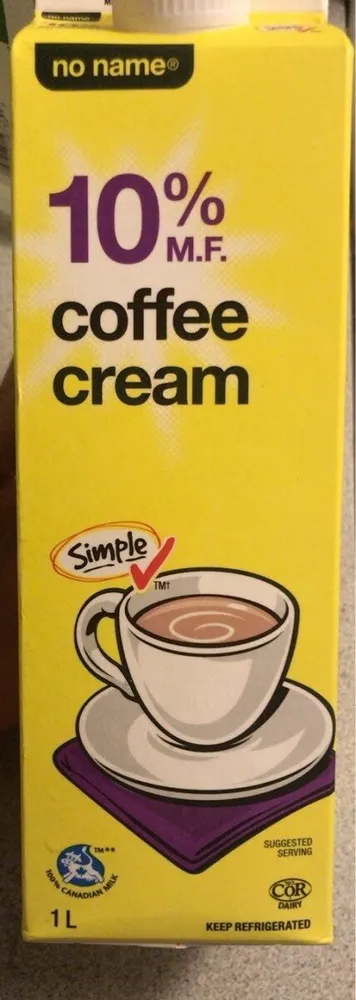 Coffee cream