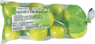 Hand-picked granny smith apples