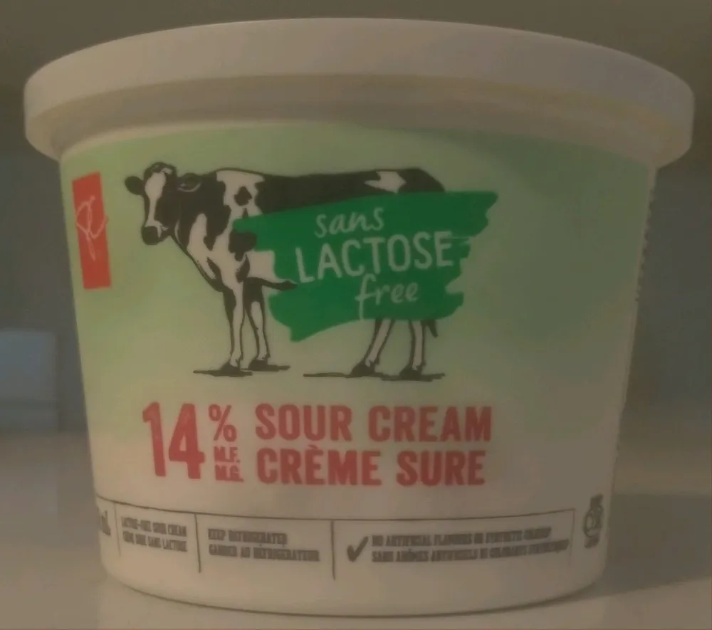 14% M.F. Lactose Free Sour Cream
