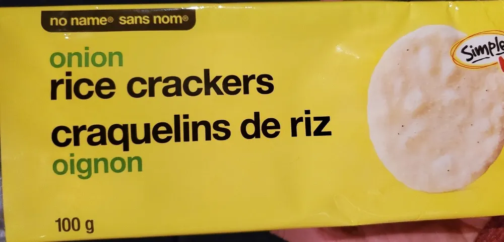 onion rice crackers