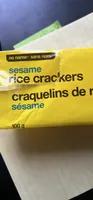 sesame rice crackers
