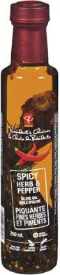 Spicy herb & pepper olive oil