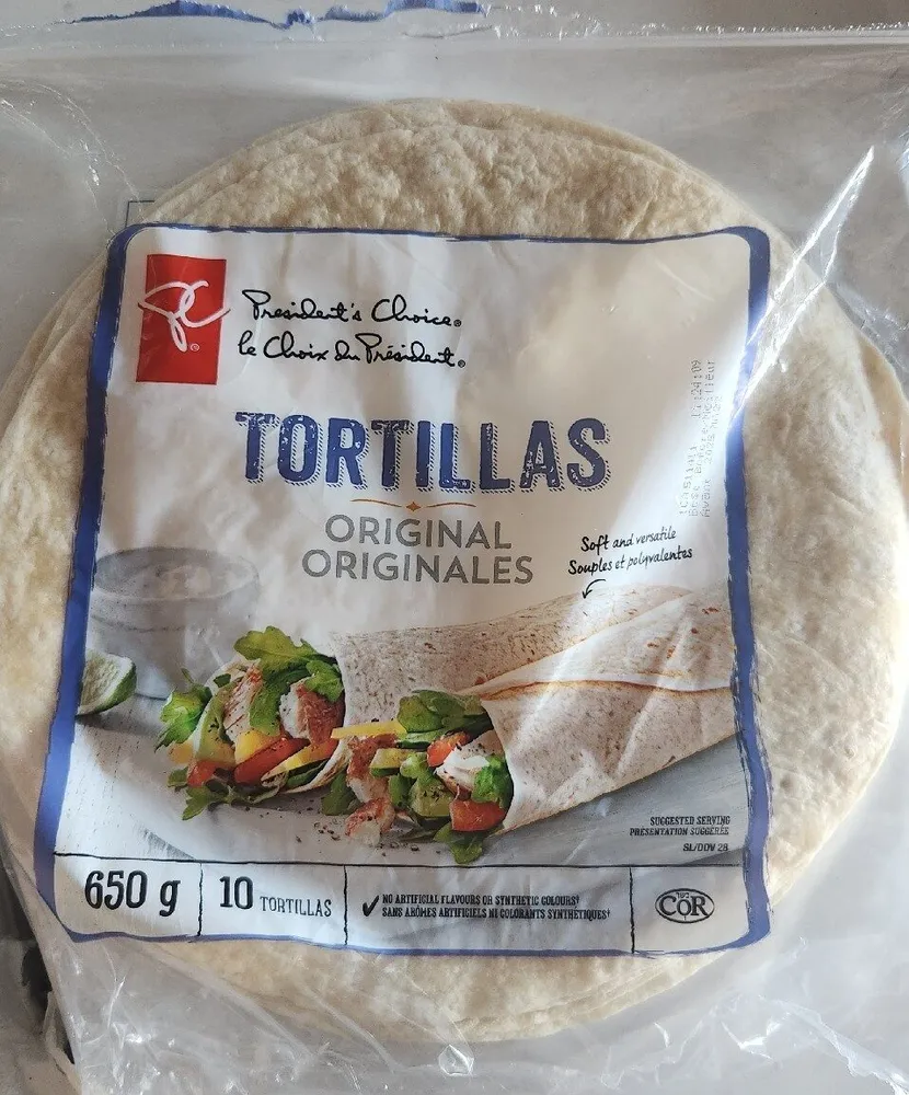 TORTILLAS ORIGINAL ORIGINALES