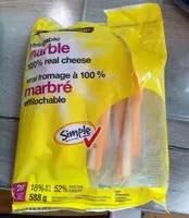 Fromage marbré effilochable