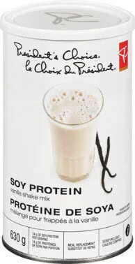 Soy protein shake mix vanilla