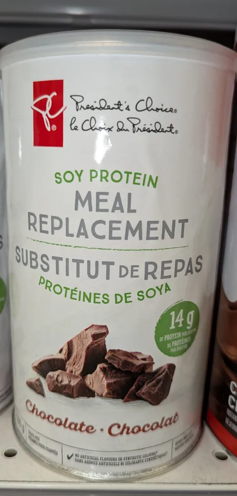 Soy protein meal replacement