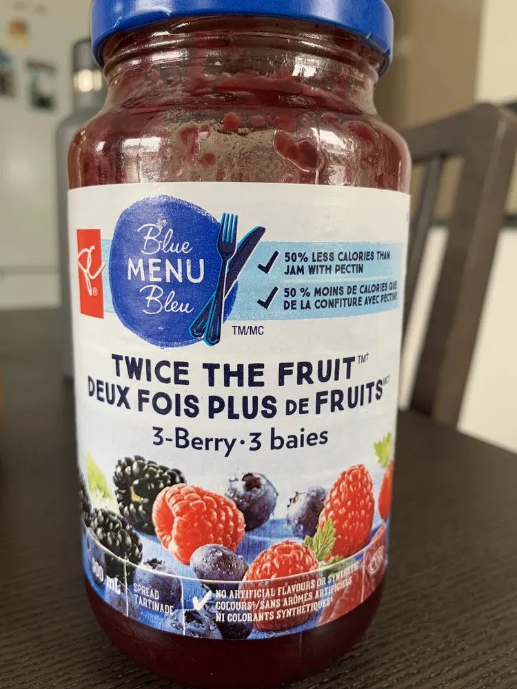 Deux fois plus de fruits 3 baies