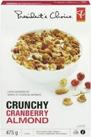 Cranberry almond crunchy cereal