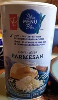 Light parmesan grated cheese