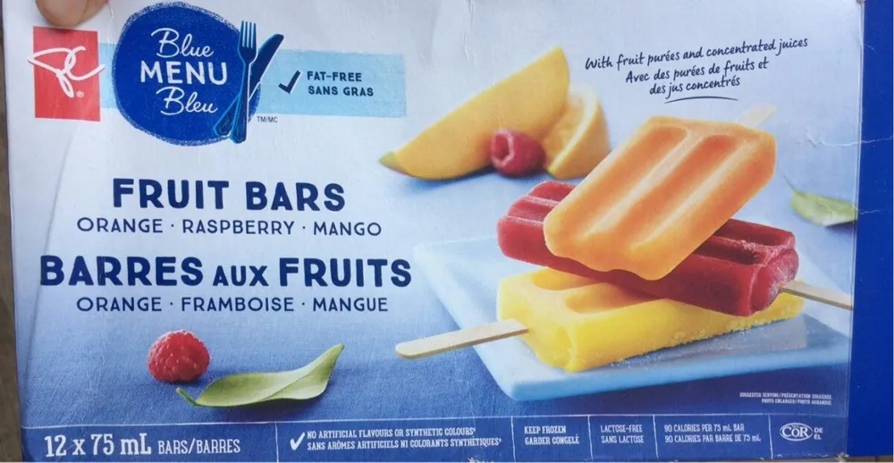 Barres aux fruits