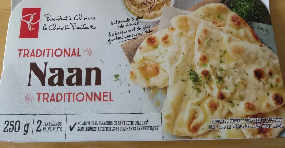 Traditional Naan
