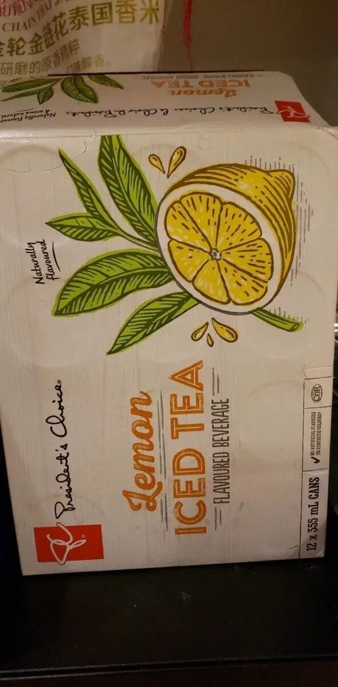 Lemon iced tea