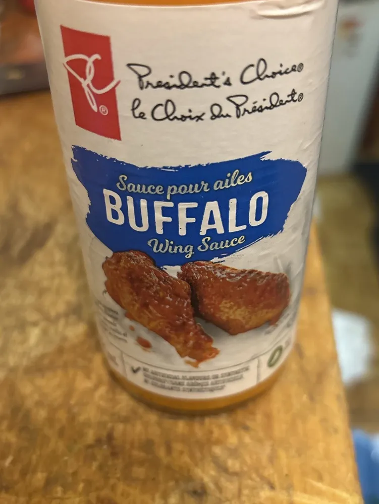 Buffalo wing sauce mild