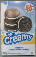 Chocolate Vanilla Creme Cookies
