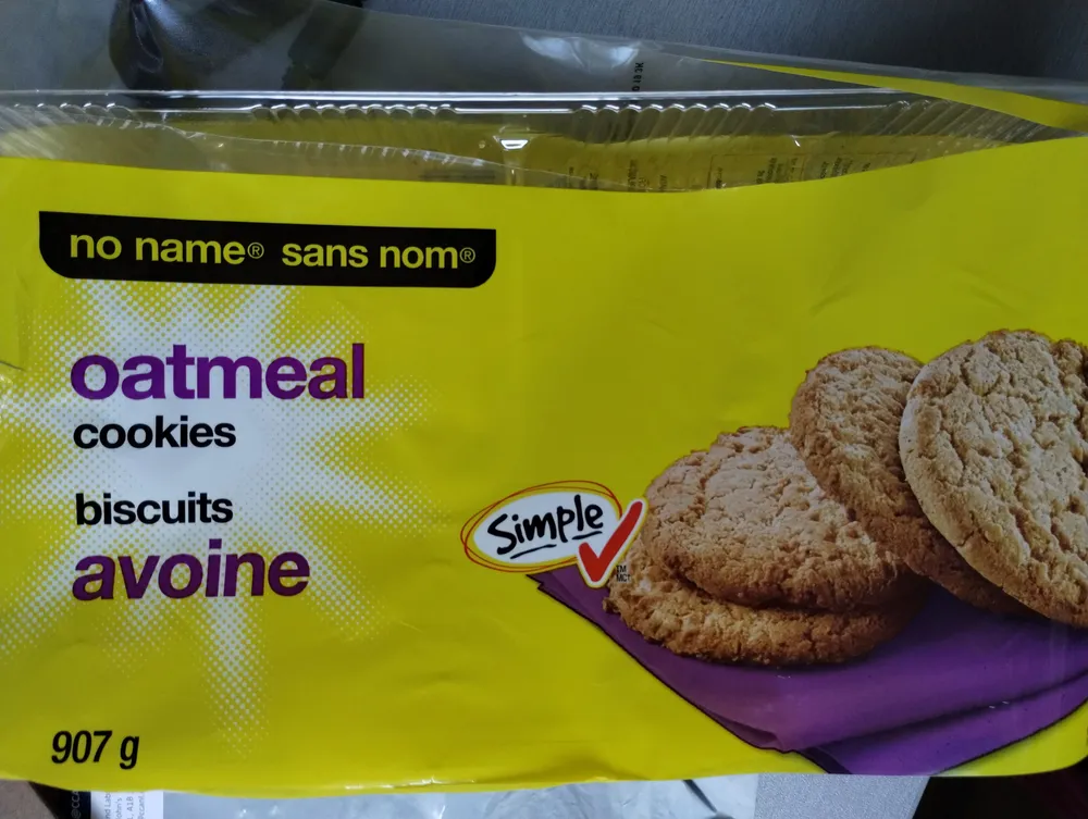Oatmeal cookies