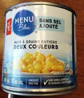 Peaches & cream whole kernel corn / mais à grains entiers deux couleurs