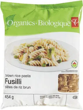 Fusilli brown rice pasta