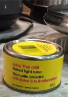 Thon pâle émietté chili épici à la thaïlandaise