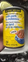 slow-cooked style beans with pork & molasses