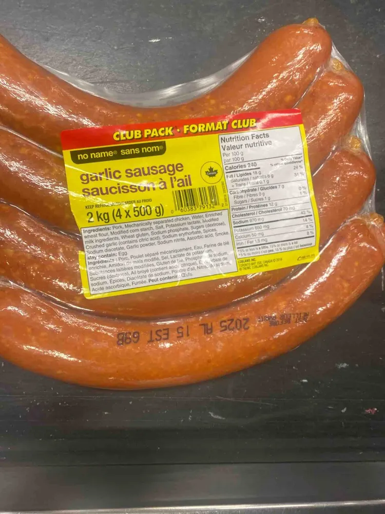 Garlic Sausage