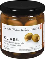 Olives stuffed with almonds