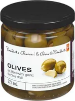 Olives stuffed with garlic