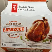 Seasoned Whole Chicken Barbecue Fully Cooked