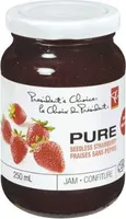 Pure seedless strawberry jam