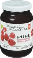 Pure seedless raspberry jam